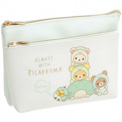 Multi Pouch Relaxing Kame Rilakkuma Your Little Family