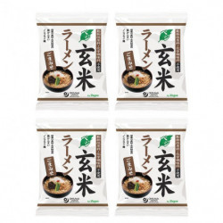 Instant Noodles Goma Miso Ramen Riz Brun Ohsawa Japan