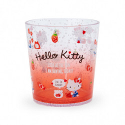 Tumbler Plastique Transparent Hello Kitty