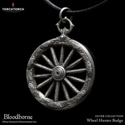 Silver Necklace Wheel Hunter Badge Regular Ver. Bloodborne