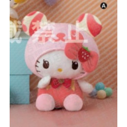 Plush Pink Panda BIG Pop Ice Hello Kitty