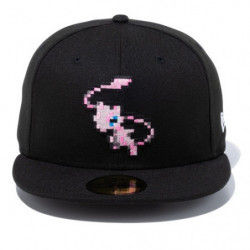 Cap Mew Pixel Design Black Ver. 7 3/8 NEW ERA 59FIFTY x Pokémon