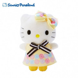 Plush Brooch White Ver. Hello Kitty Sanrio Puroland 30th Anniversary