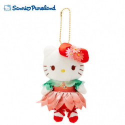 Peluche Porte-clés Hello Kitty Sanrio Flower Rainbow