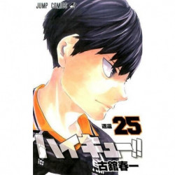 Manga Haikyu!! 25 Jump Comics Version Japonaise