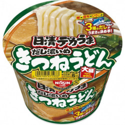 Cup Noodles Black Kitsune Udon Dekauma Nissin Foods 