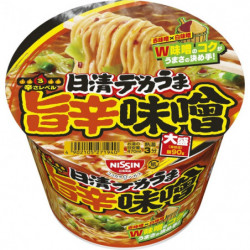 Cup Noodles Spicy Miso ramen Dekauma Nissin Foods 