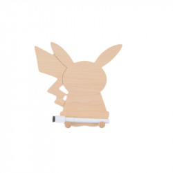 Wooden White Board Pikachu Pokémon Mori No Okurimono