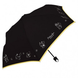 Foldable Umbrella Black Pikachu number025
