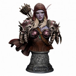 Bust Statue Sylvanas Windrunner World Of Warcraft
