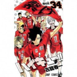 Manga Haikyu!! 34 Jump Comics Japanese Version