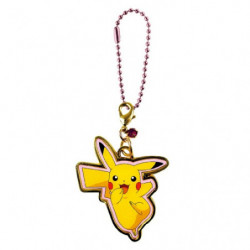 Keychain Pikachu Birthstone Ruby July