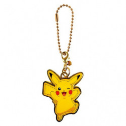 Porte-clés Pikachu Birthstone Topaze Novembre