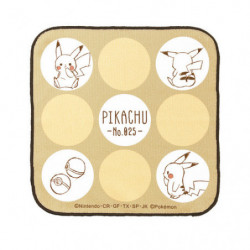 Microfiber Handkerchief Dots Pattern Pikachu number025