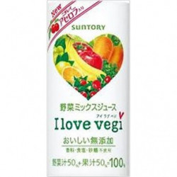 Can Drink Juice I Love Vegi Suntory