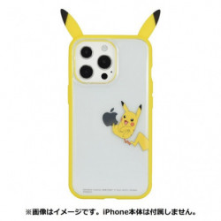 Case Frame IIIIfit Clear iPhone 13Pro Pikachu