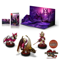 Game Monster Hunter Rise Sunbreak Set amiibo Diorama Limited Benefits Deluxe BOX Nintendo Switch