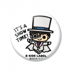 Small Badge  (名探偵コナン)怪盗キッド｢IT'S A SHOW TIME！｣ B-SIDE LABEL