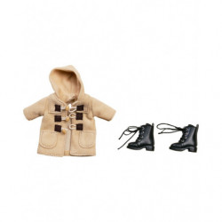 Nendoroid Doll Warm Clothing Set: Boots And Duffle Coat Beige