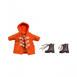 Nendoroid Doll Warm Clothing Set: Boots And Duffle Coat Orange