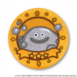 Embroidered Patch Liquid Metal Slime Dragon Quest X Online