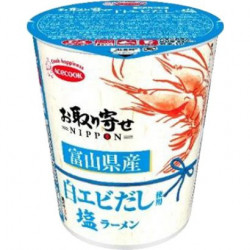 Cup Noodles Shio Toyama Ramen Crevette Acecook