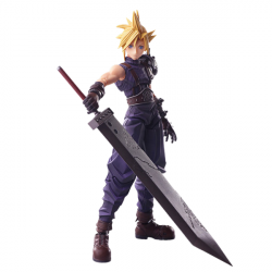 Figurine Cloud Strife Digital Plus Edition Final Fantasy VII BRING ARTS