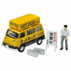 Mini Hot Dog Van LV-201a Subaru Sambar TOMICA