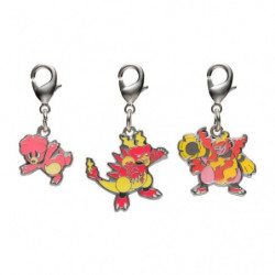 Porte-clés Métalliques Set 240・126・467 Pokémon