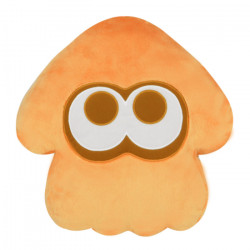 Plush Cushion Squid Orange Splatoon 3  ALL STAR COLLECTION