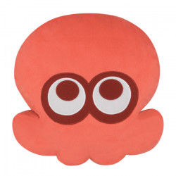 Peluche Coussin Pieuvre Rouge Splatoon 3 ALL STAR COLLECTION