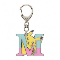 Alphabet Keychain Pikachu M Pokémon