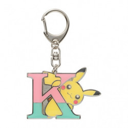 Alphabet Keychain Pikachu K Pokémon