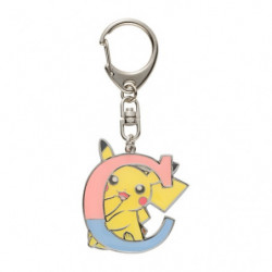 Porte-clés Alphabet Pikachu C Pokémon