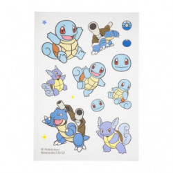 Cloth Stickers Set Squirtle, Wartortle & Blastoise Pokémon x Irodo