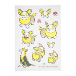 Cloth Stickers Set Yamper & Boltund Pokémon x Irodo