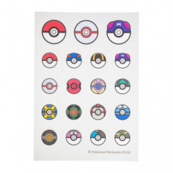 Cloth Stickers Set Pokéball Pokémon x Irodo