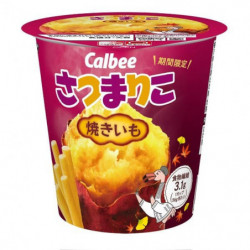 Savory Snacks Satsumariko Yakiimo Flavor Calbee