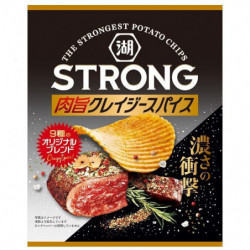 湖池屋KOIKEYA STRONG ポテトチップス 肉旨クレイジースパイス 53g