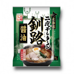 藤原製麺北海道二夜干しラーメン 釧路醤油 97.5g