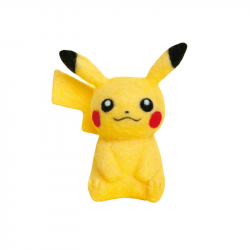 Felted Wool Figure Pikachu Pokémon