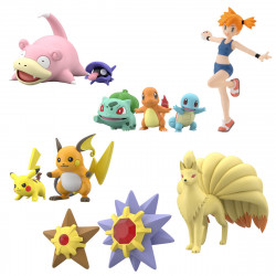 Figurines Set Kanto Vol. 03 Pokémon Scale World
