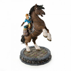Statue Link À Cheval The Legend Of Zelda Breath Of The Wild