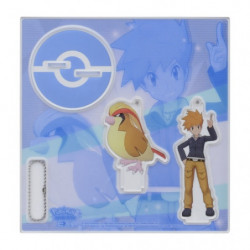 Porte-clés Support Acrylique Blue Pokémon TRAINERS Salon!!