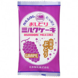 Snacks Oshidori Milkcake Grape Flavor Nihon Seinyu