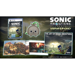 Game Sonic Frontiers Limited Edition DX Pack Acrylic Diorama Set PS4 Version