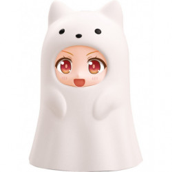 Nendoroid More Kigurumi Face Parts Case Ghost Cat: White