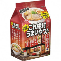 Instant Noodles Pack Fat Shoyu Ramen Nissin Foods