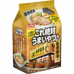 Instant Noodles Pack Tonkotsu Ramen Nissin Foods