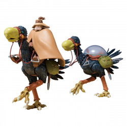 Figurines Yupa Et Oiseau Cheval Nausicaa De La Vallée Du Vent